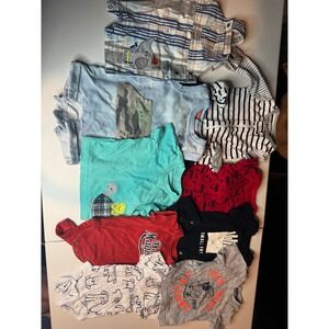 Baby Clothes Lot Bodysuits Shirts Infant Toddler Bundle Mixed Styles‎ 0-3M